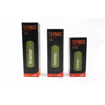 Термос Tramp Soft Touch 1 л жовтий