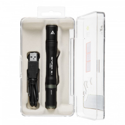 Ліхтар тактичний Mactronic Sniper 3.1 (130 Lm) USB Rechargeable Magnetic (THH0061)