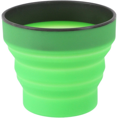 Lifeventure кухоль Silicone Ellipse Mug green