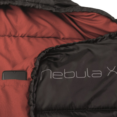 Спальний мішок Easy Camp Nebula XL/0°C Black (Right)