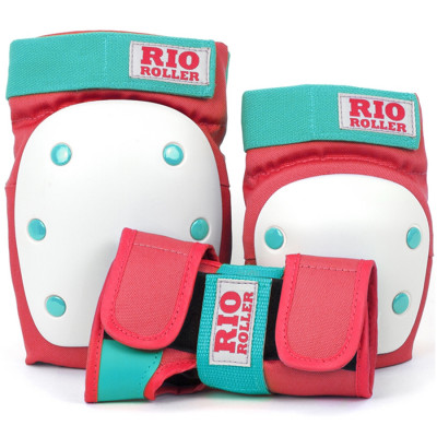 Rio Roller захист набір Triple Pad Set red-mint M