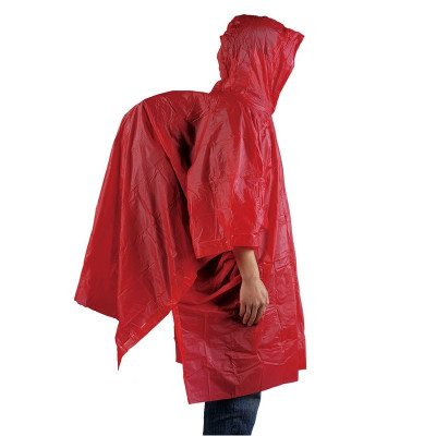 AceCamp пончо Vinyl Rain Poncho red