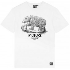 Picture Organic футболка Bear D-S white XL