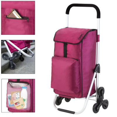 Сумка-візок ShoppingCruiser Stairs Climber 53 Fuchsia (604353)