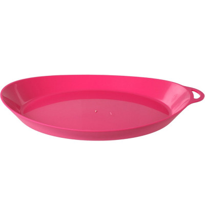 Lifeventure тарілка Ellipse Plate pink