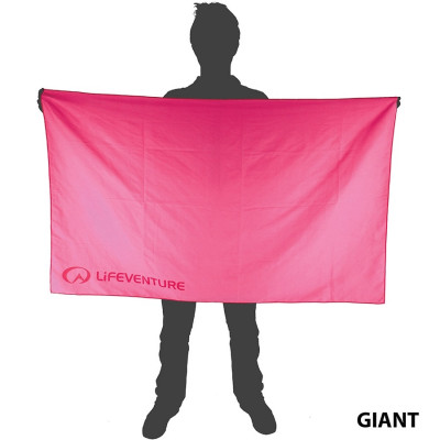 Lifeventure рушник Soft Fibre Advance pink XL