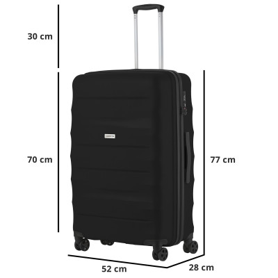 Валіза CarryOn Porter (L) Black (502445)