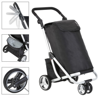 Сумка-візок ShoppingCruiser 3 Wheels 72 Black (604349)