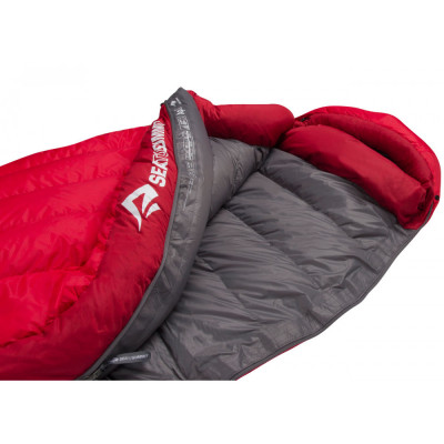 Спальний мішок Sea to Summit Alpine ApII (-12/-20°C), 183 см - Left Zip, Fiery Red/Crimson