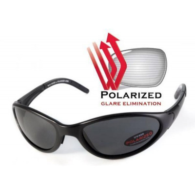 Окуляри поляризаційні BluWater Venice Polarized (gray) чорні