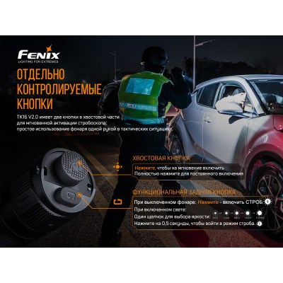 Ліхтар Fenix TK16 V2. 0