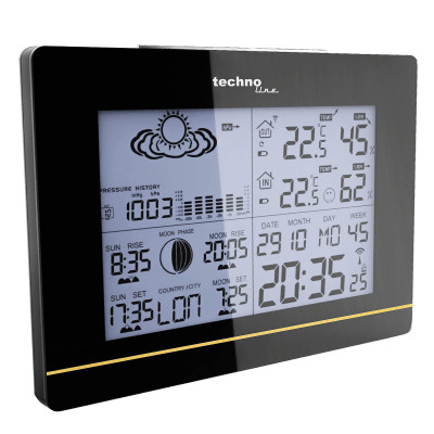 Метеостанція Technoline WS6750 Black (WS6750)