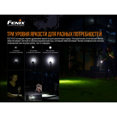 Ліхтар Fenix E12 V2.0