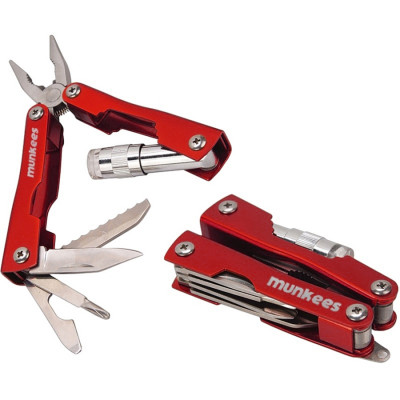 Munkees 2569 брелок-мультиінструмент SS Multi Tool Starlight red