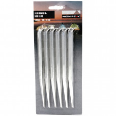 Кілочки High Peak Alloy V-Peg 18,5 см 6 шт. Silver (42225)