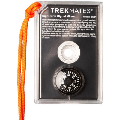 Дзеркало Trekmates Signal Mirror with Compass and Float TM-006801 clear - O/S