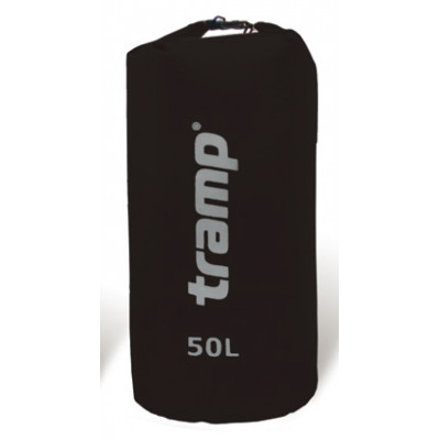 Гермомішок Tramp Nylon PVC 50L, чорний