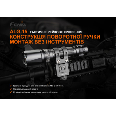 Кріплення на зброю для ліхтарів Fenix ALG-15