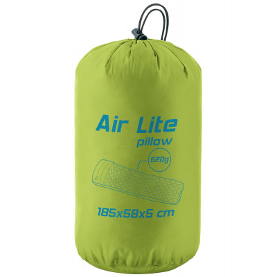 Килимок надувний з подушкою Ferrino Air Lite Pillow Mat Green (78247NVV)