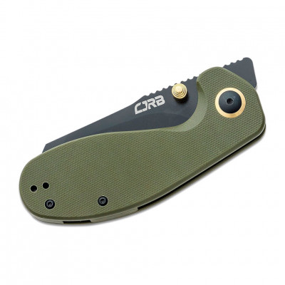 Ніж CJRB Maileah L Black Blade, AR-RPM9 Steel, G10 green