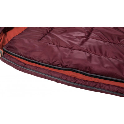 Спальний мішок Easy Camp Nebula (7/2°C), 180 см - Left Zip, Red, M