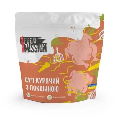 Суп курячий з локшиною Food Mission