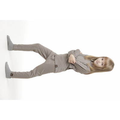 Термофутболка д Turbat Yeti Top Kids steeple gray - 128