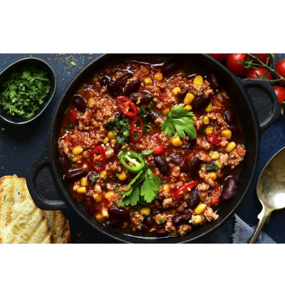 Яловичина з червоною квасолею в соусі Adventure Menu Chilli con Carne 157 г