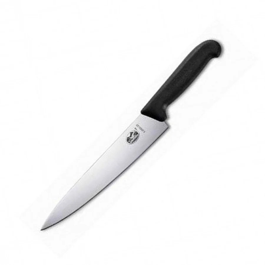 Кухонний ніж Victorinox Fibrox Carving лезо 22см з чорн. ручкою