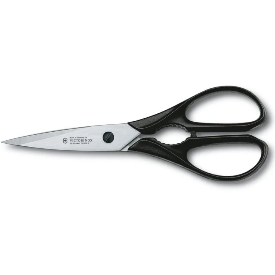 Набір кухонний Victorinox SwissClassic Kitchen Set 4шт з чорн. ручкою (2 ножа, ножиці, овочечистка) у подар.упак.