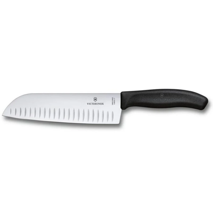 Набір кухонний Victorinox SwissClassic Kitchen Set 4шт з чорн. ручкою (2 ножа, ножиці, овочечистка) у подар.упак.
