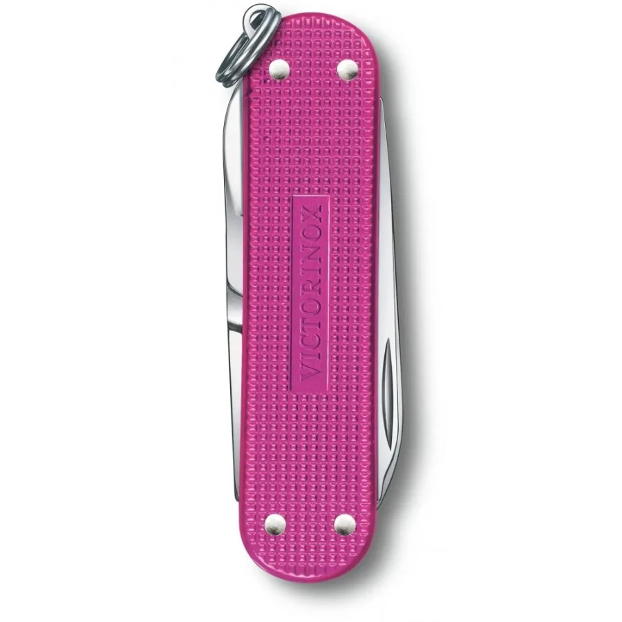 Ніж Victorinox Classic SD Alox Colors Flamingo Party 58мм,5функ,ріфл.рож