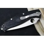 Ніж Spyderco Resilience FRN, полусеррейтор