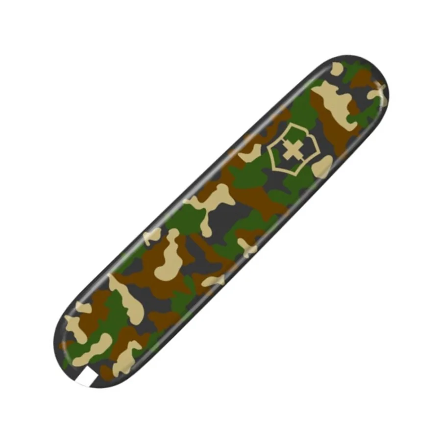 Накладка на ніж Victorinox 91мм camouflage передня з лого (Va+)