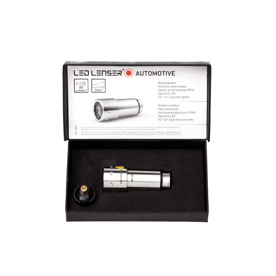 Ліхтар LedLenser Automotive Silver (заряджаємий)